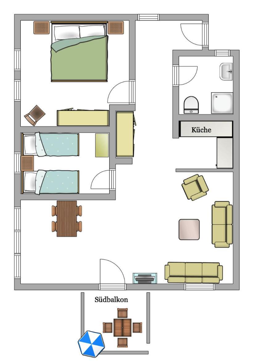 Haus Seeschwalbe Ferienwohnungen 奥斯特巴德·哥伦 外观 照片